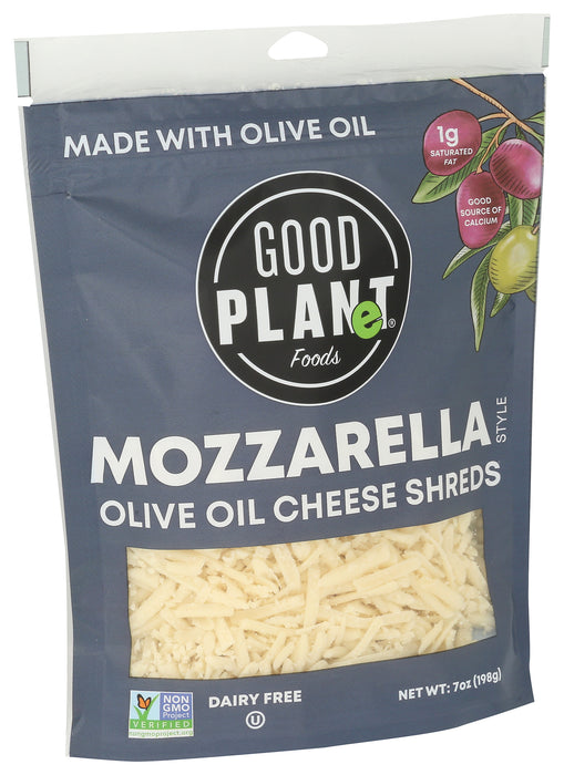 Mozzarella Olive Oil Cheese Shreds, V, 7 oz