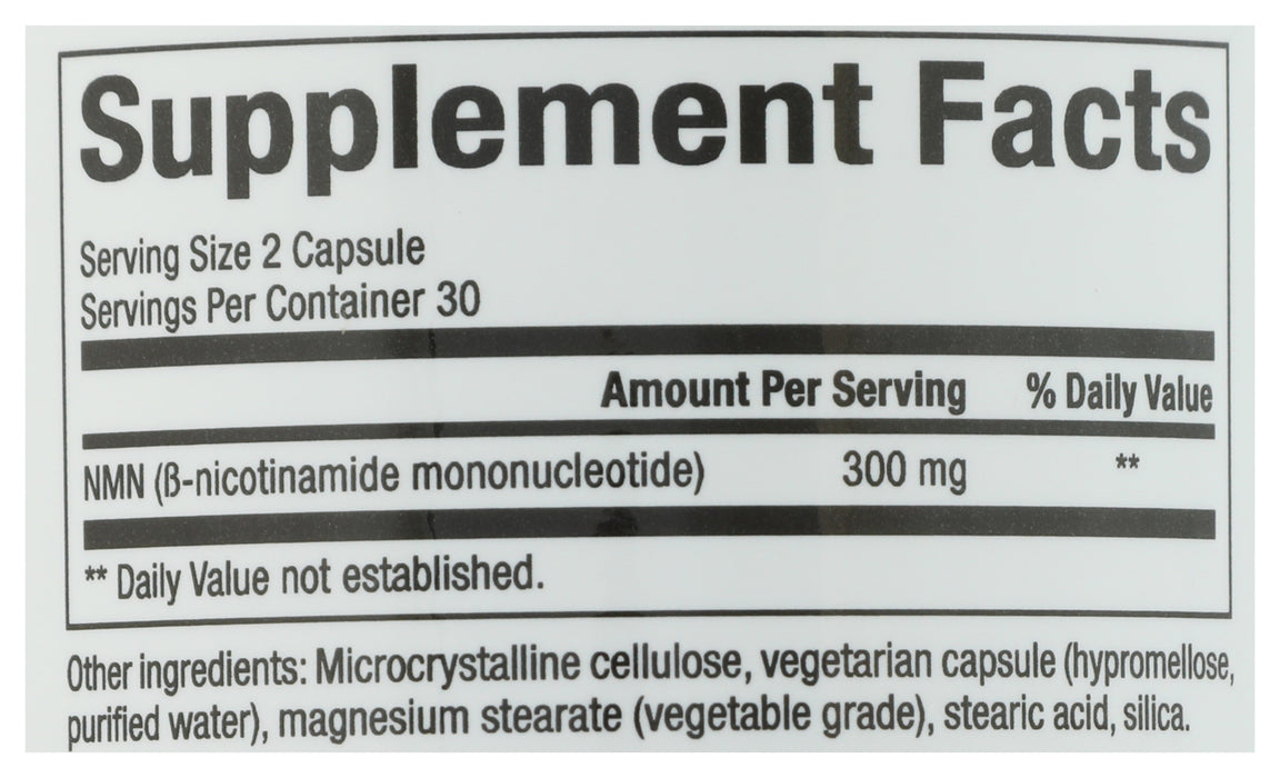 NMN Surge, 300mg, 60vcap