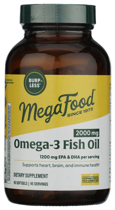 Omega-3 Fish Oil. 2000 mg, 90 sgels