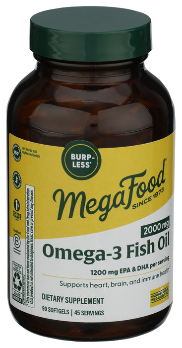 Omega-3 Fish Oil. 2000 mg, 90 sgels