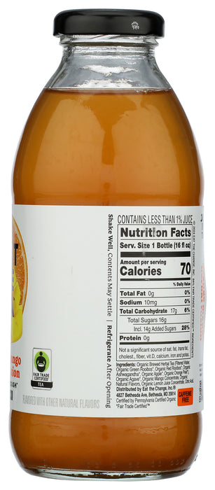 Orange Mango Herbal Fusion Tea, Org, 16 fl oz