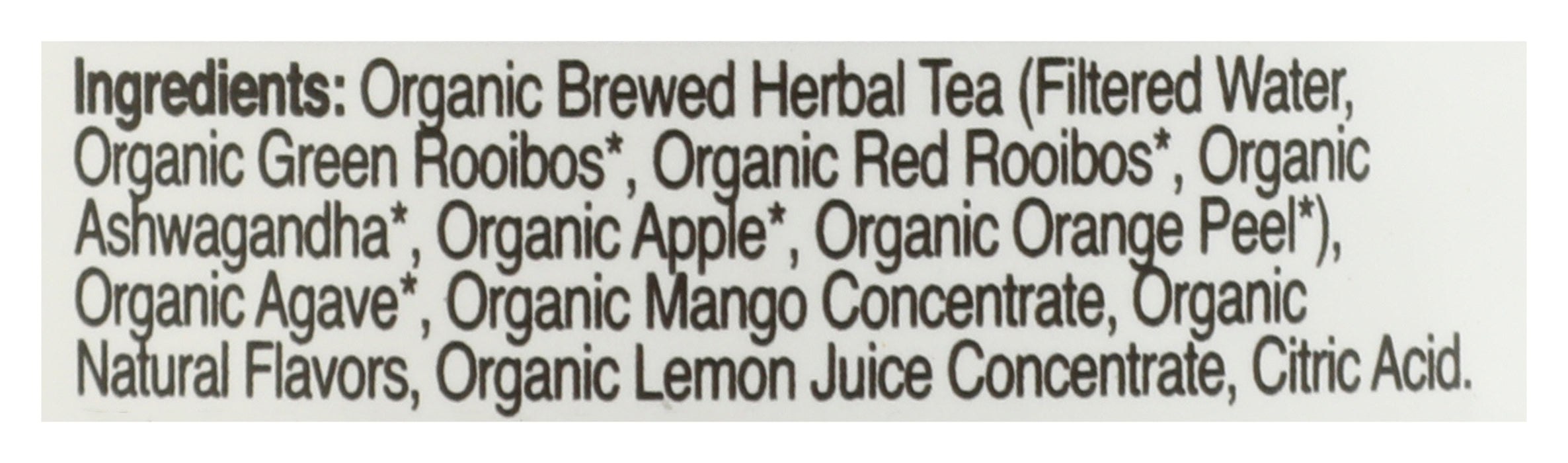 Orange Mango Herbal Fusion Tea, Org, 16 fl oz