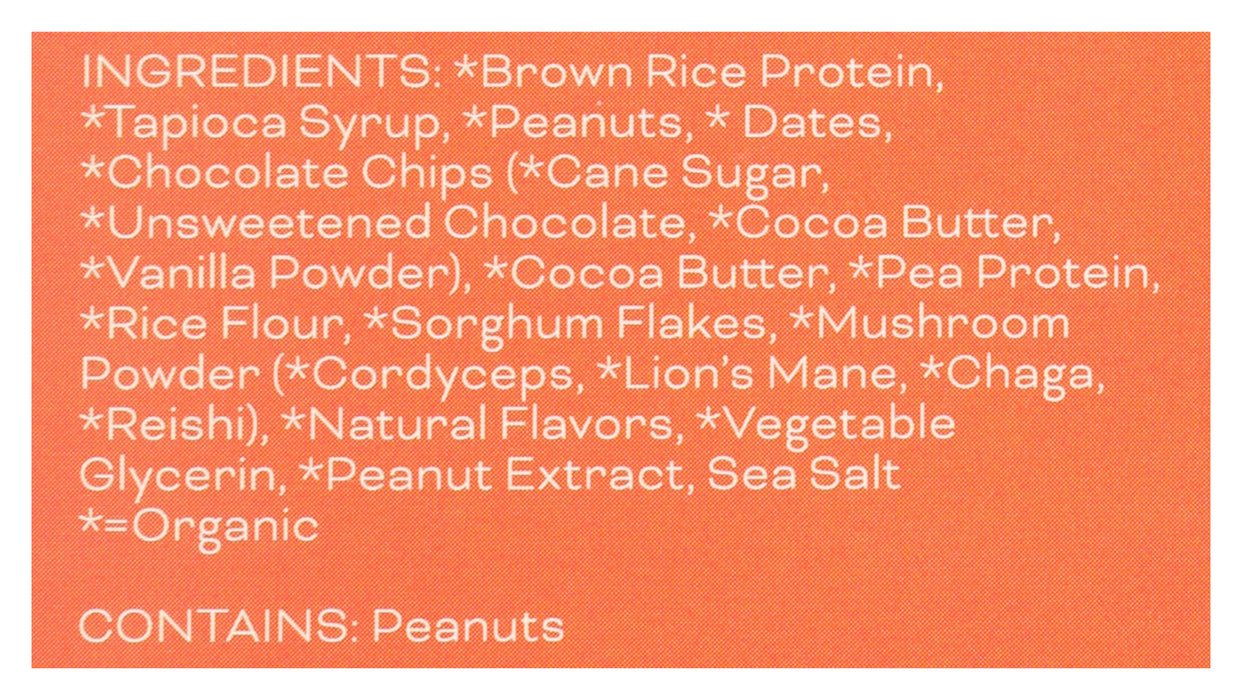 Peanut Butter Chocolate Bar w/ Functional Mushrooms, 1.55 oz