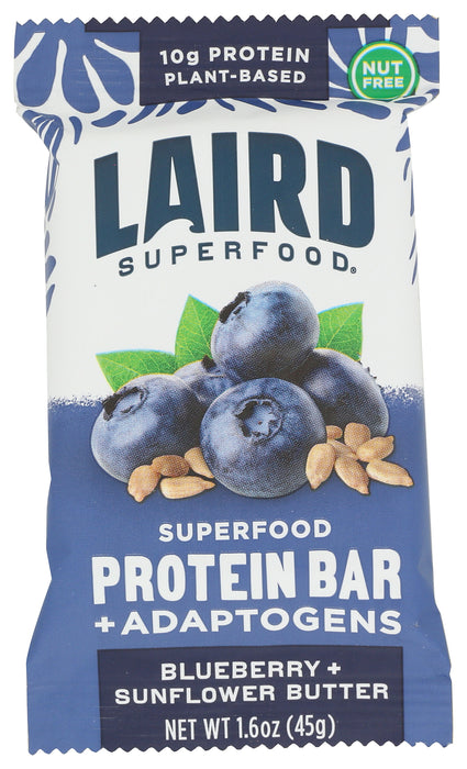 Protein & Adaptogen Bar, Blueberry + Sunflower Butter, 1.6 oz