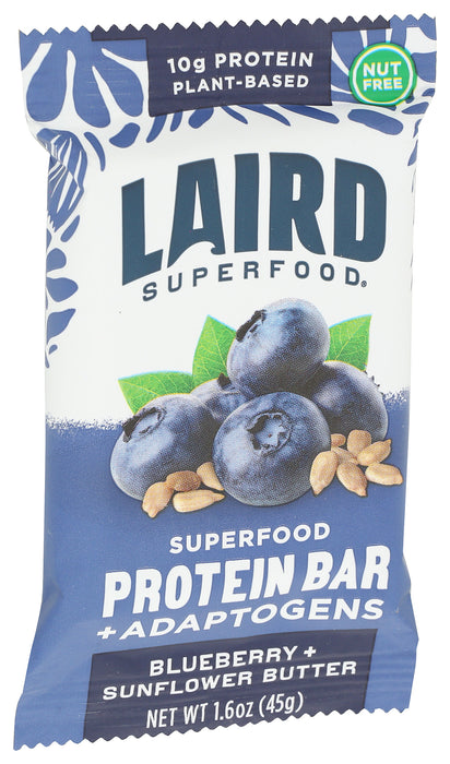 Protein & Adaptogen Bar, Blueberry + Sunflower Butter, 1.6 oz
