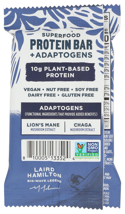 Protein & Adaptogen Bar, Blueberry + Sunflower Butter, 1.6 oz