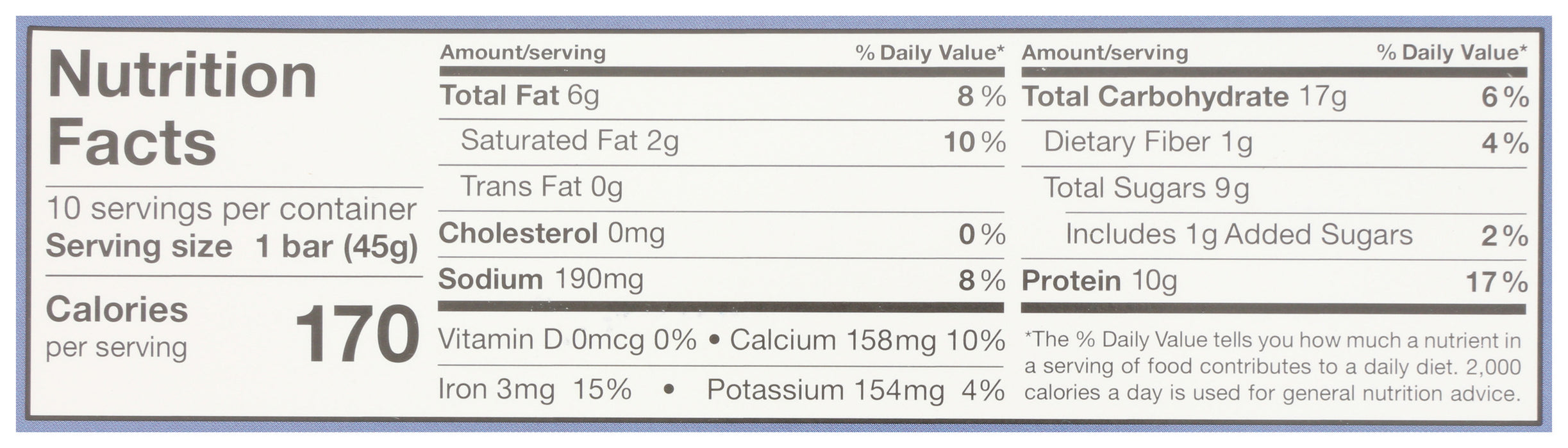 Protein & Adaptogen Bar, Blueberry + Sunflower Butter, 1.6 oz