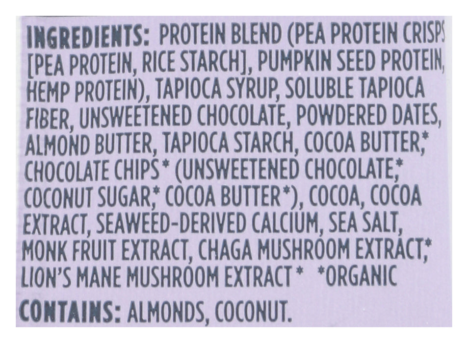 Protein & Adaptogen Bar, Dark Chocolate + Sea Salt, 1.6 oz
