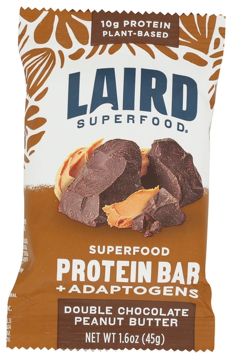 Protein & Adaptogen Bar, Double Chocolate + Peanut Butter, 1.6 oz
