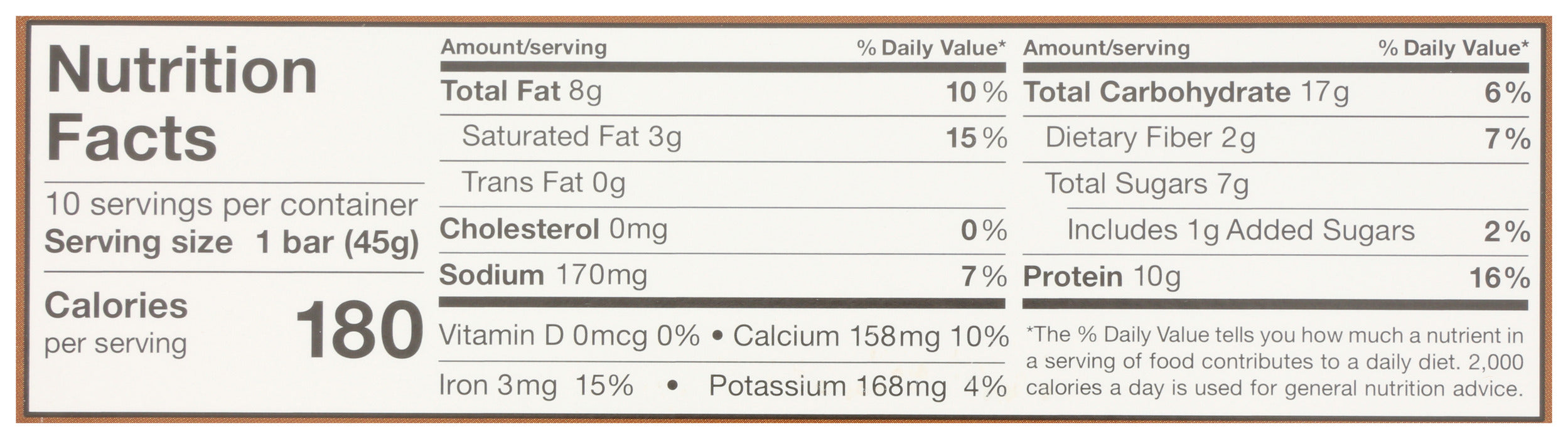 Protein & Adaptogen Bar, Double Chocolate + Peanut Butter, 1.6 oz