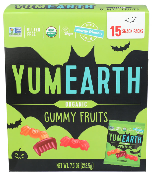 Halloween Gummy Fruits, 7.5 oz
