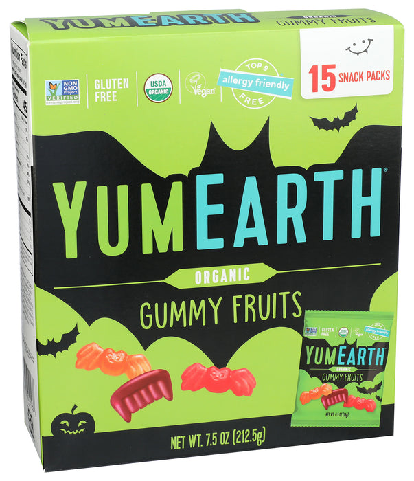 Halloween Gummy Fruits, 7.5 oz