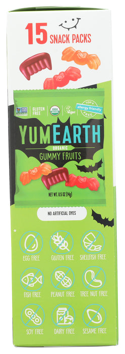 Halloween Gummy Fruits, 7.5 oz