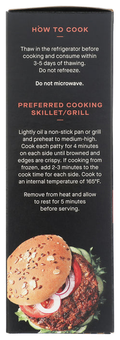 Protein Veggie Burger, Smokehouse, 8 oz