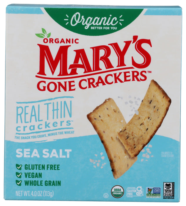 Real Thin Crackers, Sea Salt, 4 oz