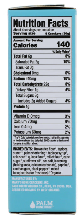 Real Thin Crackers, Sea Salt, 4 oz