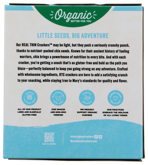 Real Thin Crackers, Sea Salt, 4 oz