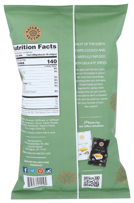 Rosemary & White Truffle Potato Chips, GF, 5 oz