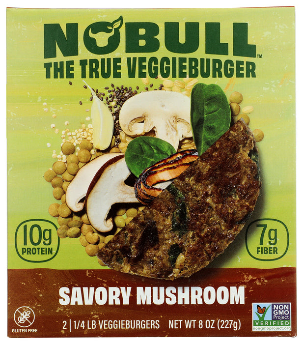Savory Mushroom Burger, V, 8 oz