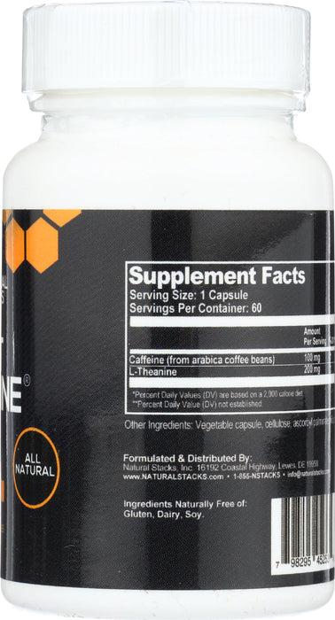Smart Caffeine w/ L-Theanine, 60vcap