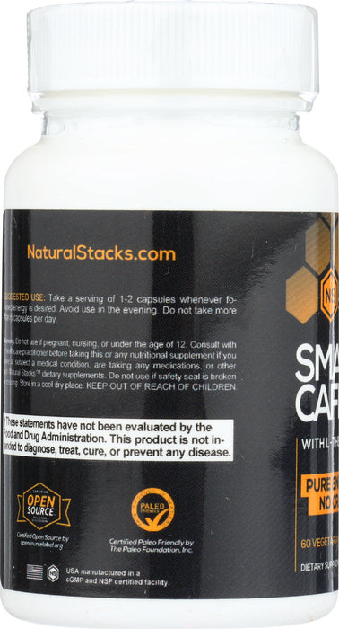 Smart Caffeine w/ L-Theanine, 60vcap