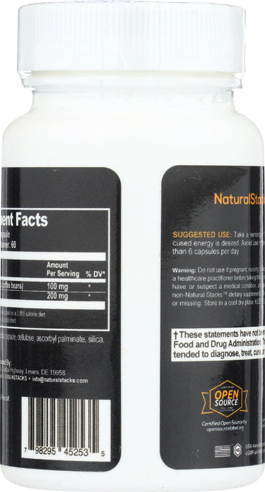 Smart Caffeine w/ L-Theanine, 60vcap