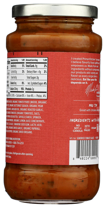 Sundried Tomato & Herb Pasta Sauce, 15 oz