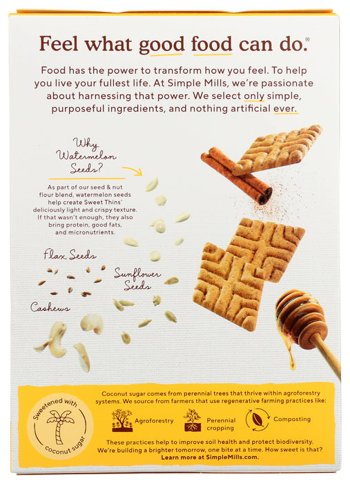 Sweet Thins, Honey Cinnnamon, GF, 4.25 oz