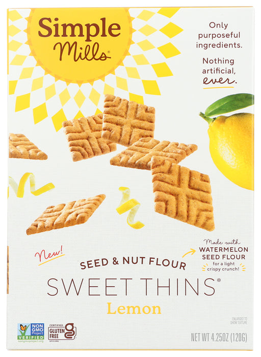 Sweet Thins, Lemon, GF, 4.25 oz