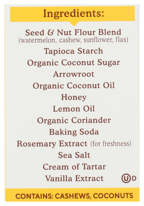 Sweet Thins, Lemon, GF, 4.25 oz