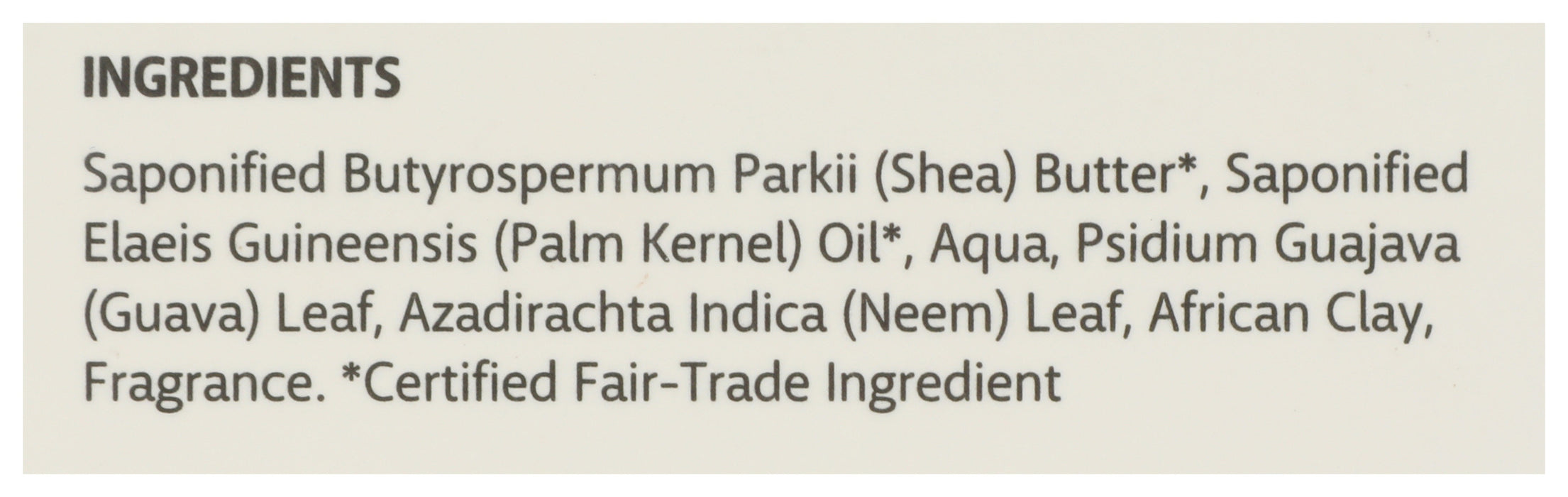 Traditional African Black Soap, Peppermint, 4 oz