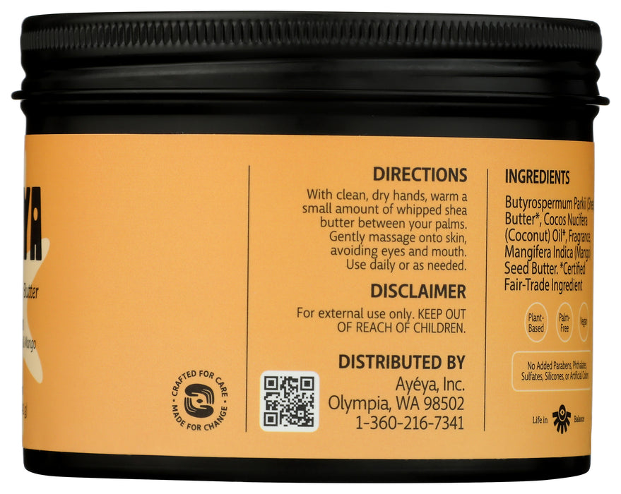 Whipped Body Butter, Coconut & Mango Vibration, 5 oz