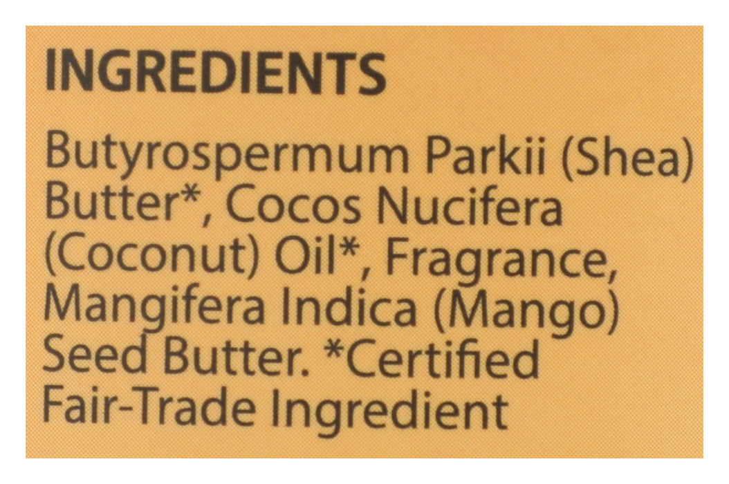 Whipped Body Butter, Coconut & Mango Vibration, 5 oz