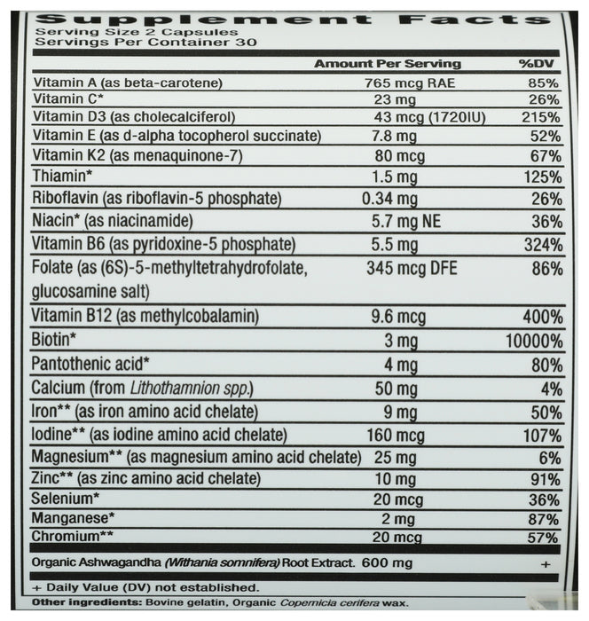 Women's 50+ Multivitamin, 60 cap