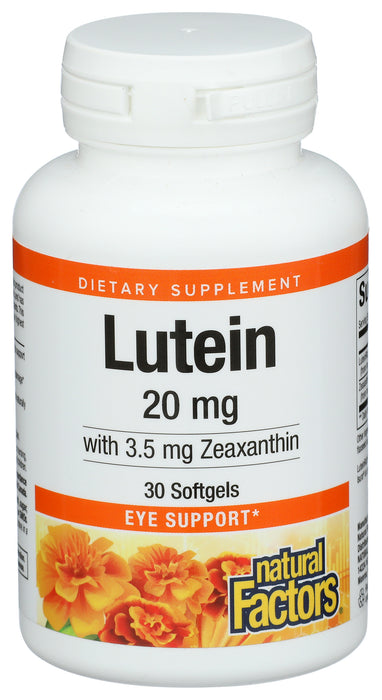Lutein, 20mg, 30sgel