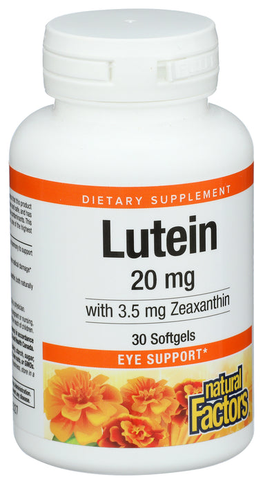 Lutein, 20mg, 30sgel