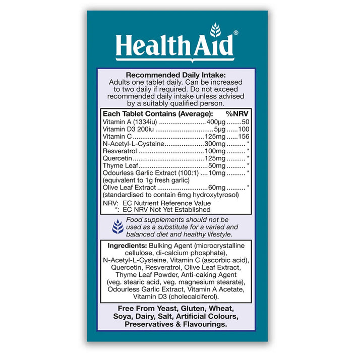 Lungforte, Lung Support Formula, 30 vtab
