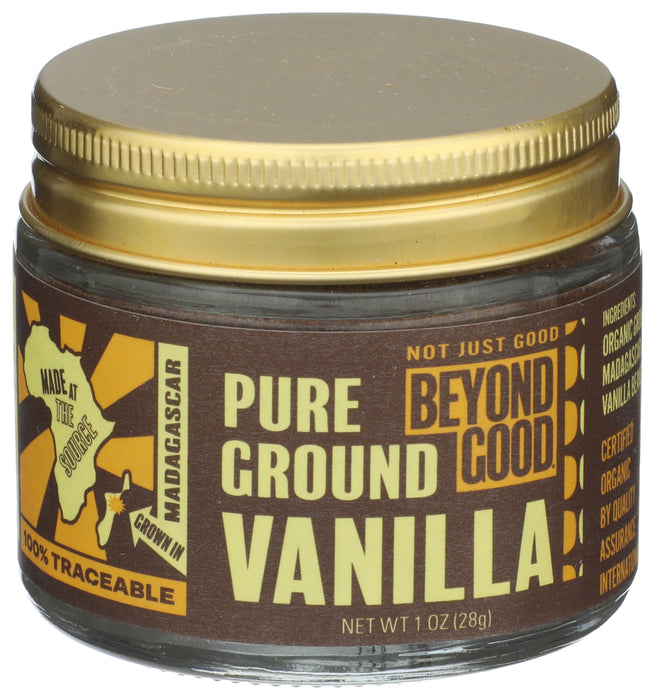 Madagascar Pure Ground Vanilla, Org, 1 oz