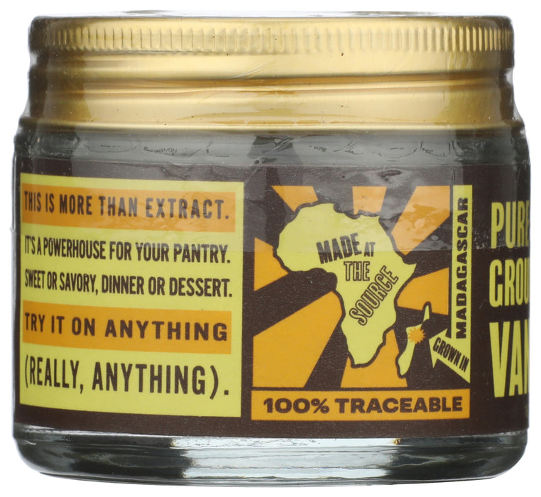 Madagascar Pure Ground Vanilla, Org, 1 oz