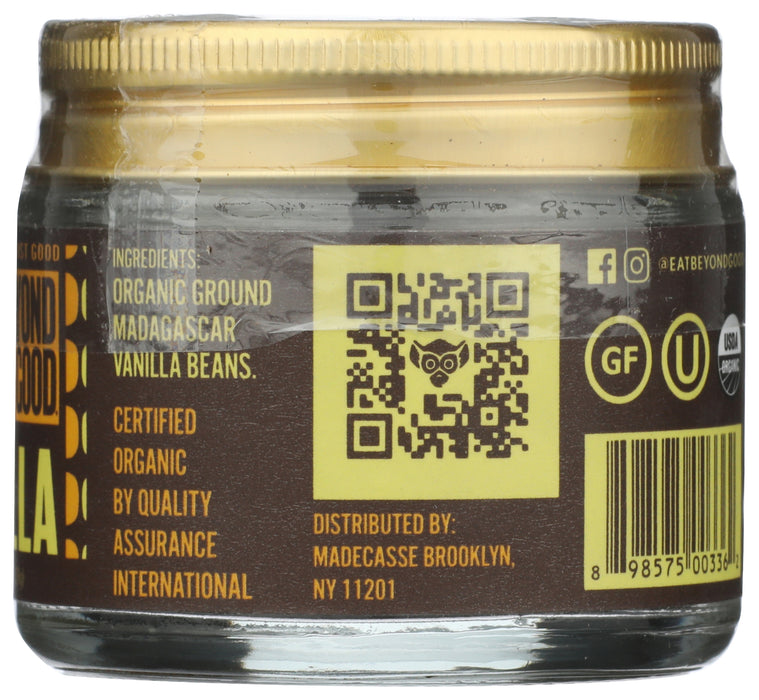Madagascar Pure Ground Vanilla, Org, 1 oz