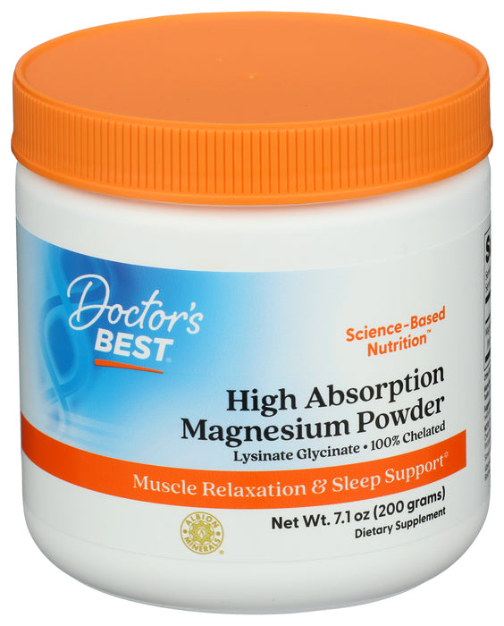 Magnesium Powder Chelated, 200 gm/7.1 oz