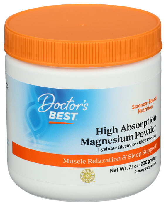 Magnesium Powder Chelated, 200 gm/7.1 oz