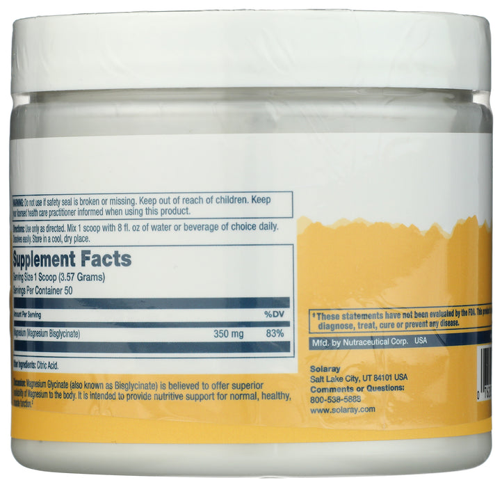 Magnesium Glycinate Powder, 6 oz