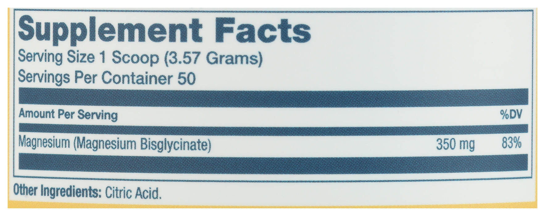 Magnesium Glycinate Powder, 6 oz