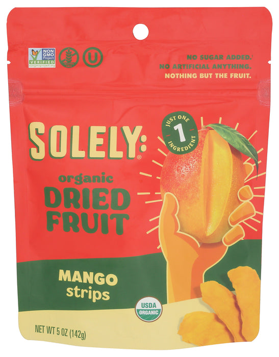 Mango Strips Dried, Org, 5 oz