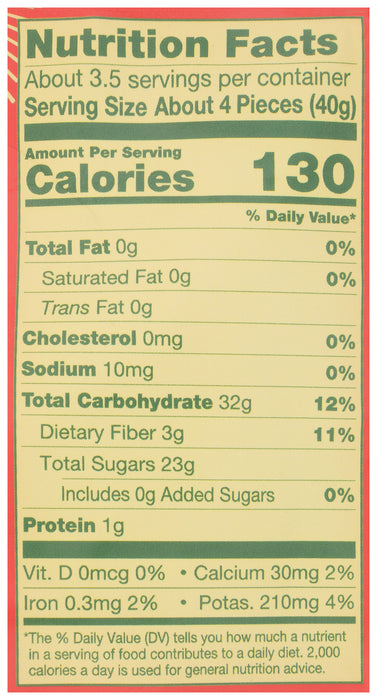 Mango Strips Dried, Org, 5 oz