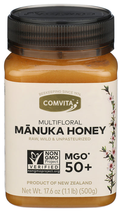 Manuka Honey, Multifloral MGO 50+, 17.6 oz