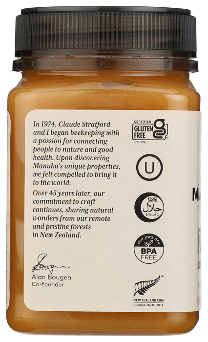 Manuka Honey, Multifloral MGO 50+, 17.6 oz