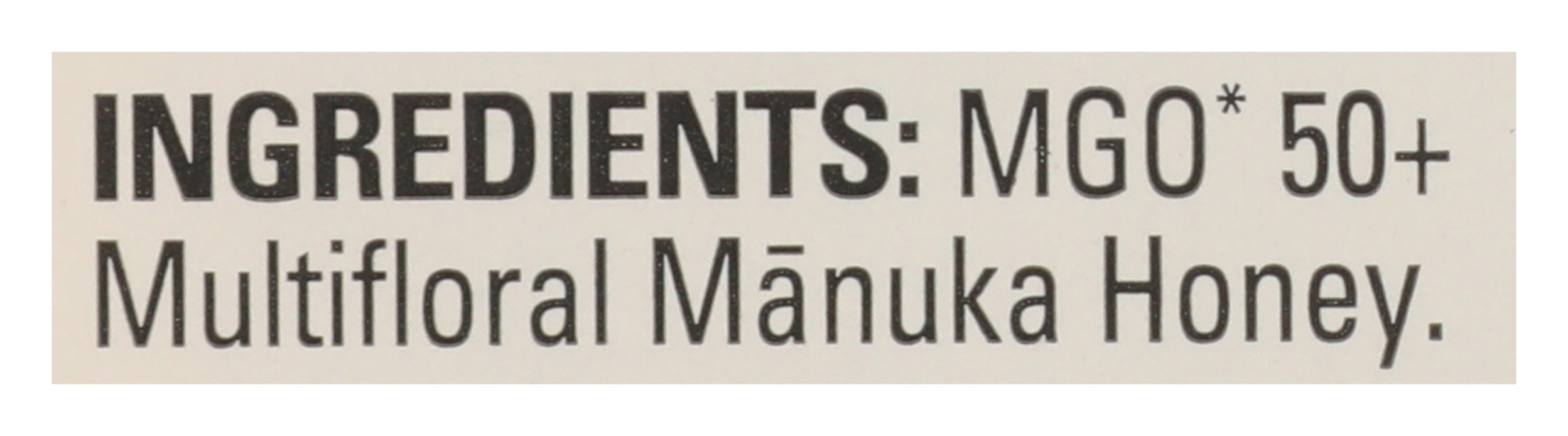 Manuka Honey, Multifloral MGO 50+, 17.6 oz