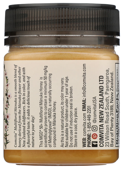 Manuka Honey, Multifloral MGO 50+, 8.8 oz